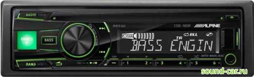 Alpine CDE-180R CD+MP3+USB  