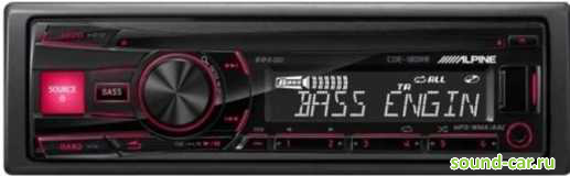 Alpine CDE-180RR CD+MP3+USB  