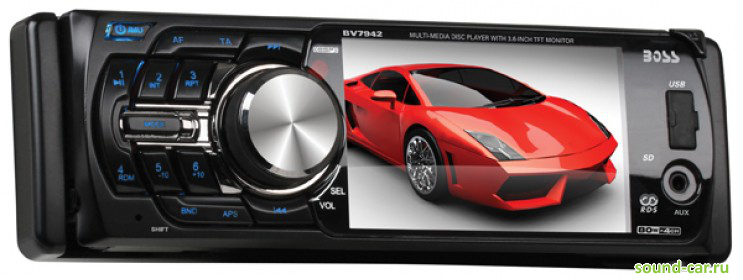 BOSS Audio BV7942 CD+MP3+USB+DVD  