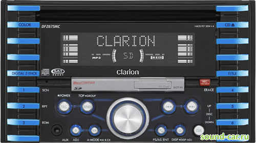 Clarion DFZ675MC CD+MP3+USB  