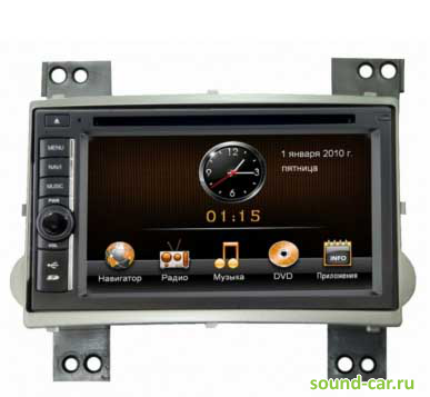 Intro CHR-7764 CD+MP3+USB+DVD  Hyundai H1 Starex 