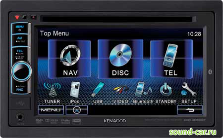 Kenwood DDX4058BT CD+MP3+USB+DVD   