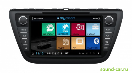 MyDean 3337 Suzuki SX4 (2014-) CD+MP3+USB+DVD  