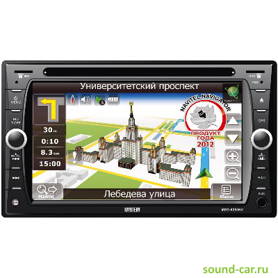 Mystery MDD-6280NV CD+MP3+USB+DVD  