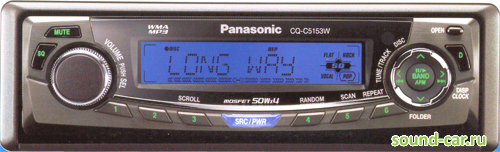 Panasonic CQ-C5153W CD+MP3  