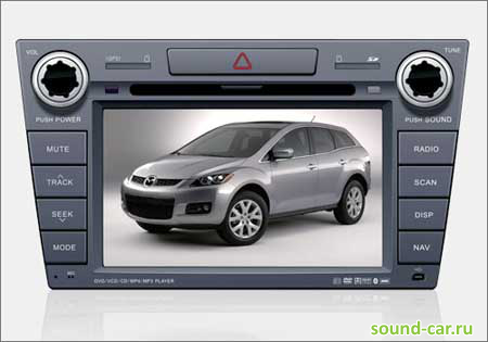 Phantom DVM-7500G (Mazda CX-7) CD+MP3+USB+DVD   