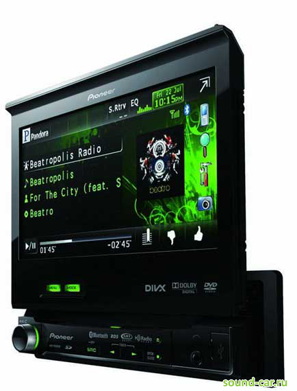 Pioneer AVH-P6300BT CD+MP3+USB+DVD   