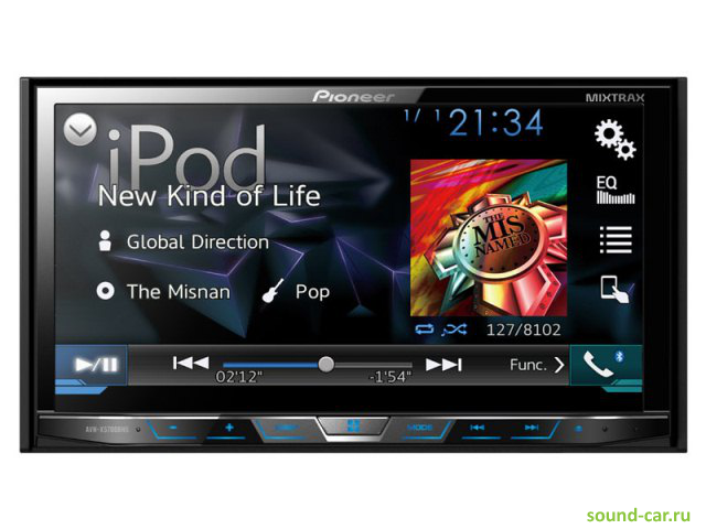 Pioneer AVH-X5700BT CD+MP3+USB  