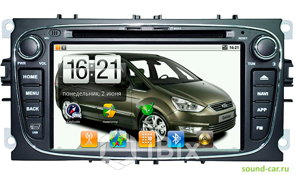 iBix Ford Galaxy II CD+MP3+USB+DVD  