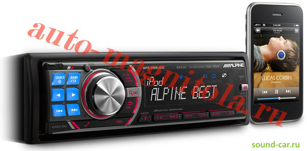 Alpine CDA-105Ri CD+MP3+USB  