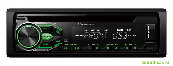 Pioneer DEH-1800UBG CD+MP3+USB  
